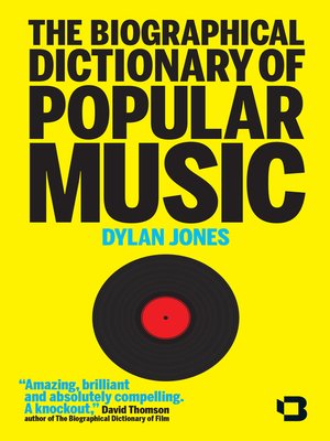 cover image of Biographical Dictionary of Popular Music